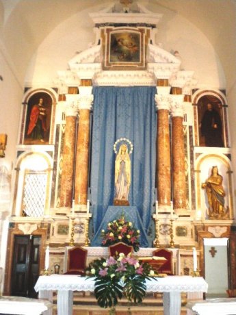 altare immacolata